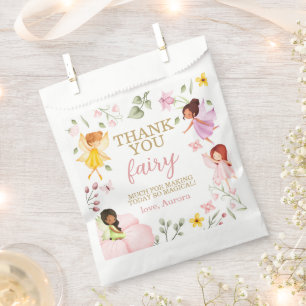 Sachets En Papier Jardin enchanté fée magique fête d'anniversaire