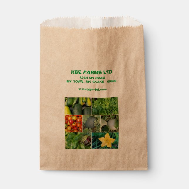 SACHETS EN PAPIER JARDIN - PAPIER SACK (Devant)