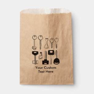 Sachets En Papier Jeu de clés