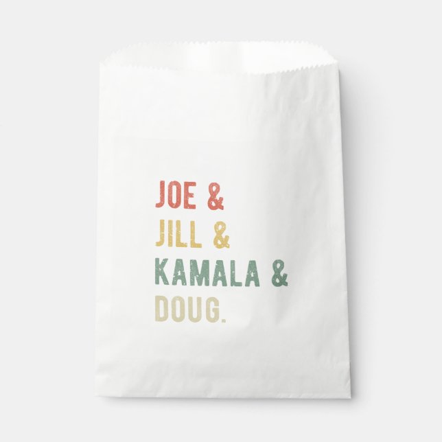 Sachets En Papier Joe & Jill & Kamala & Doug I (Devant)