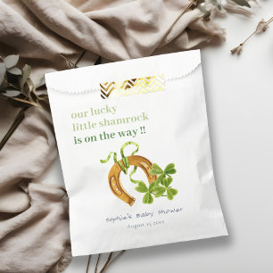 Sachets En Papier Joli Shamrock  St Patrick's Day Baby shower