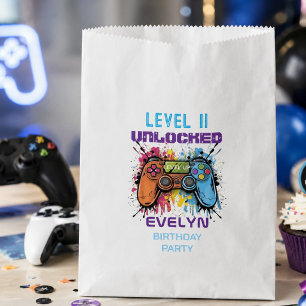 Sachets En Papier Jour de jeu Niveau supérieur Anniversaire de jeu v