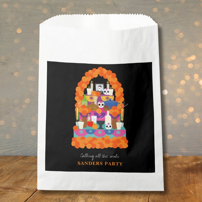 Sachets En Papier Jour de la fête de l'halloween mort (Créateur téléchargé)