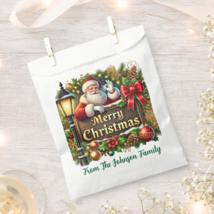 Sachets En Papier Joyeux Noël