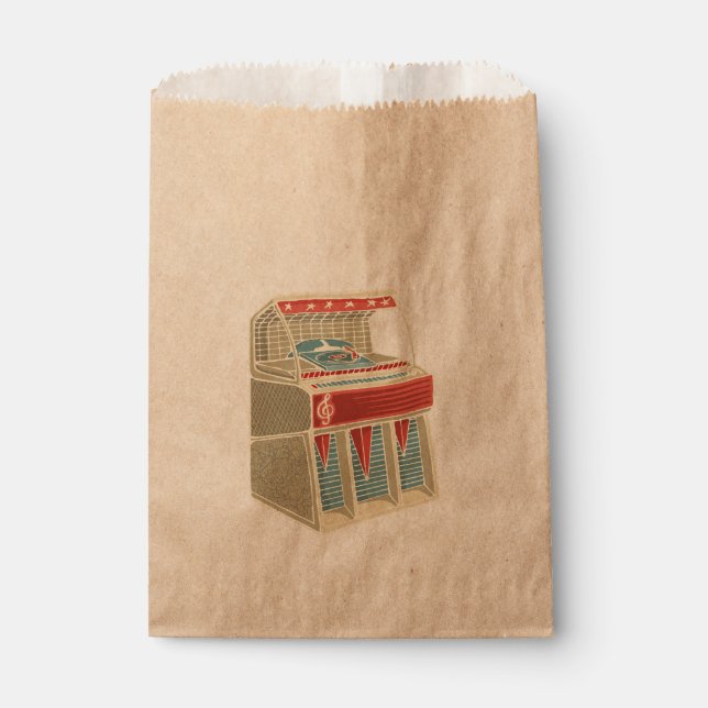 Sachets En Papier Juke-box (Devant)