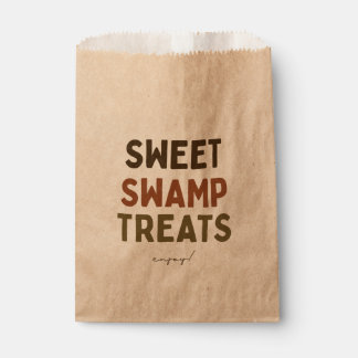 Sachets En Papier Jungle Party Favor - Sweet Swamp Treat Kraft Bags