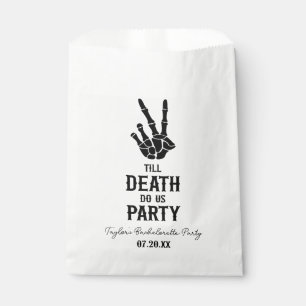 Sachets En Papier Jusqu'à la mort Fêtez-nous Skeleton Bachelorette P
