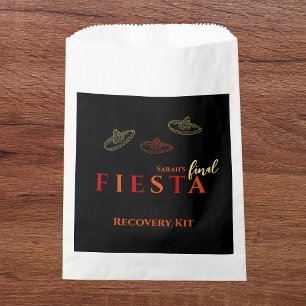 Sachets En Papier Kit de récupération final Fiesta Bachelorette Part