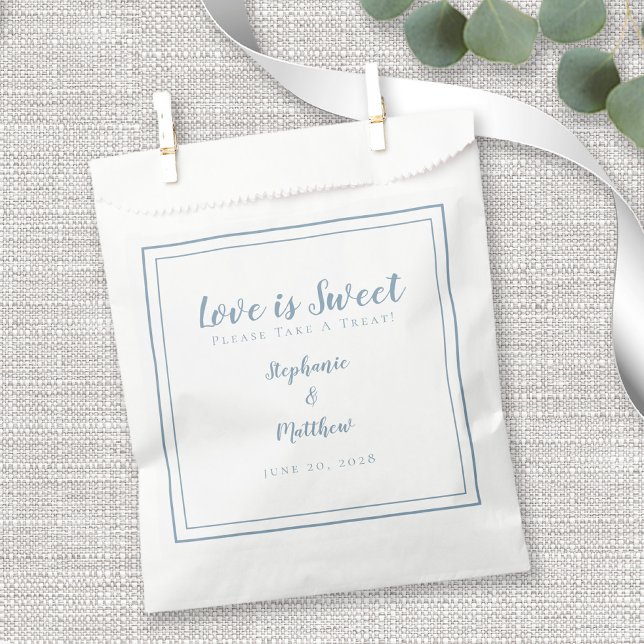 Sachets En Papier L'Amour Est Doux S'Il Vous Plaît Prendre Treat Dus (Créateur téléchargé)