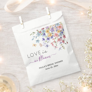 Sachets En Papier L'amour est en fleurs Demoiselles de mariage