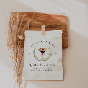 Sachets En Papier L'amour est en train de se faire Martini Espress