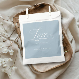 Sachets En Papier L'amour est tout ce dont vous avez besoin ! Mariag