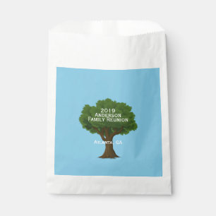 Sachets En Papier L'arbre généalogique et appellent la Réunion de