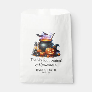 Sachets En Papier Le bébé d'Halloween brasse le Baby shower