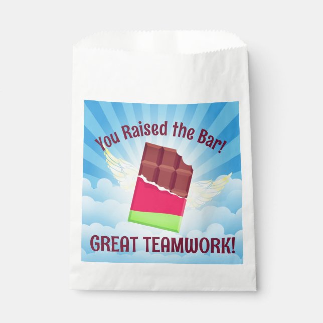 Sachets En Papier Le bureau traite la barre de bonbons récompense de (Devant)