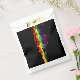 Sachets En Papier Le panache d'énergie arc-en-ciel de SlipperyJoe a