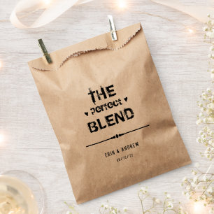 Sachets En Papier Le Sac À Thé Favori Mariage De Mélange Parfait