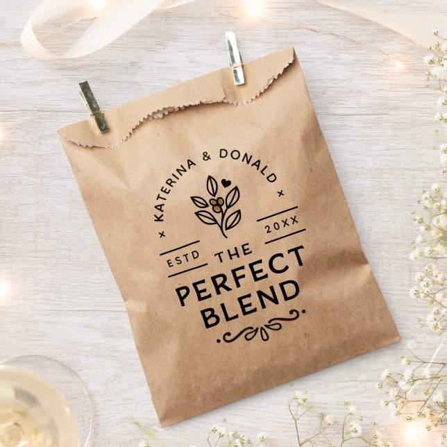 Sachets En Papier Le Sac De Faveur De Mariage Parfait (Coupé)