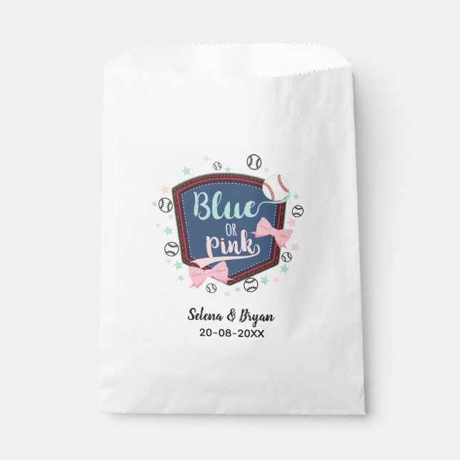 Sachets En Papier le sexe de base-ball révèle (Devant)