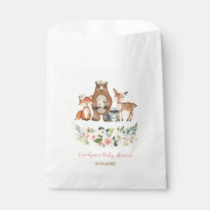 Sachets En Papier Les animaux Girly de forêt de région
