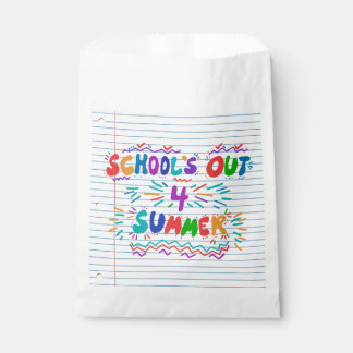 Sachets En Papier Les classes sont finies pour l'été