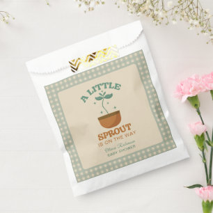 Sachets En Papier Little Sprouts Garden Party Baby shower