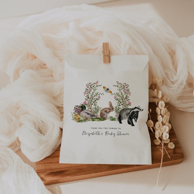 Sachets En Papier Little Wonders | Baby shower Spring Garden (Créateur téléchargé)