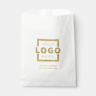 Sachets En Papier Logo de l'entreprise personnalisée Cadeau promotio