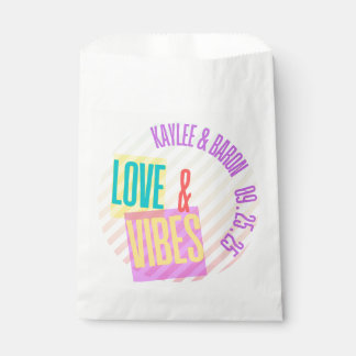 Sachets En Papier Love & Vibes Mariage Branding