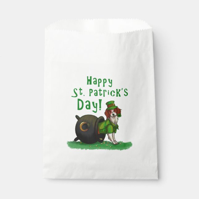 Sachets En Papier Lucky St. Patrick's Day Dog (Devant)