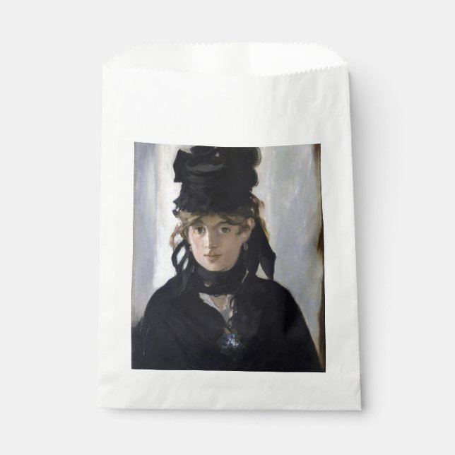 Sachets En Papier Manet - Berthe Morisot with a bouquet of violets (Devant)