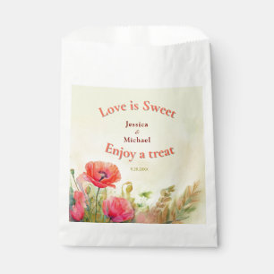 Sachets En Papier Mariage floral de printemps