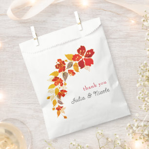 Sachets En Papier Mariage Floral Tropical Hibiscus Orange Brûlé