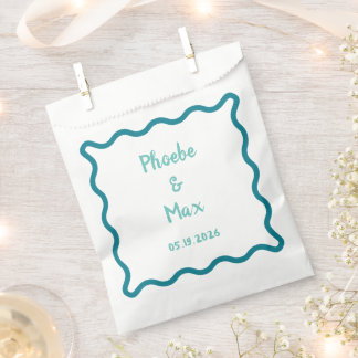 Sachets En Papier Mariage frontalier gras blanc manuscrit