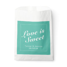 Mariage minimaliste moderne Aqua & White
