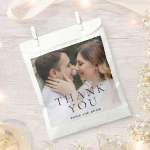 Sachets En Papier Mariage Photo Éditorial Moderne