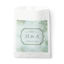 Mariage Turquoise Fleurs blanches Pastel