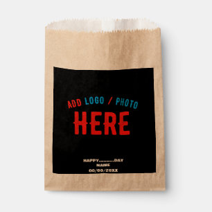 SACHETS EN PAPIER MARQUE PERSONNALISABLE NOIRE VERIFIEE DE STYLE MOD