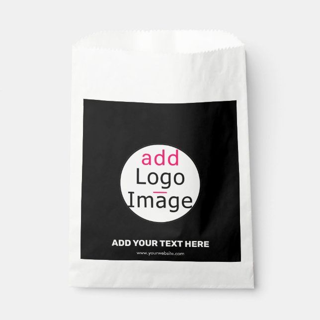 Sachets En Papier Marque personnalisée professionnelle moderne tenda (Devant)