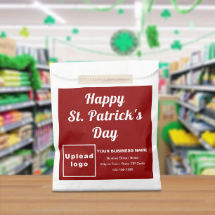 Sachets En Papier Marque Red Business, St. Patrick's Day, sac en pap
