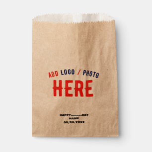 SACHETS EN PAPIER MARQUE VERIFIEE BRUNE PERSONNALISABLE MODERNE ET C