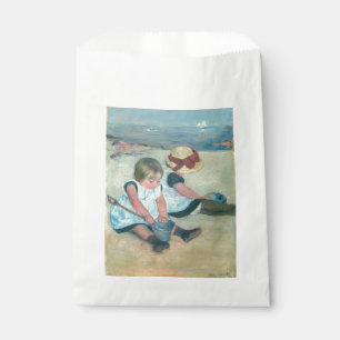 Sachets En Papier Mary Cassatt - Enfants jouant sur la plage
