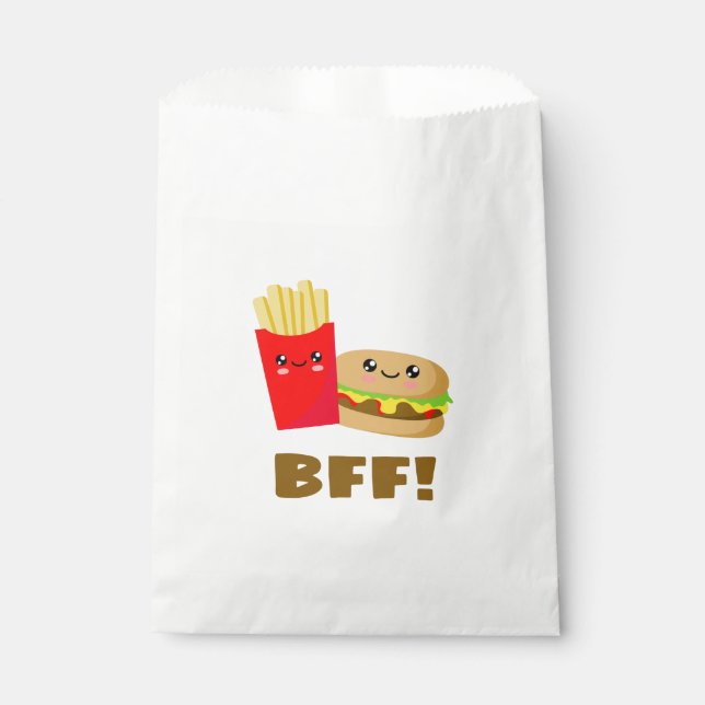 Sachets En Papier Meilleurs amis pour toujours (Devant)