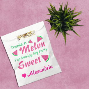 Sachets En Papier Merci A Melon Watermelon