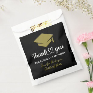 Sachets En Papier Merci D'Être Arrivé À Mon Pac De Diplôme