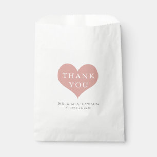 Sachets En Papier Merci Favor