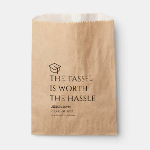 Sachets En Papier Merci Traitements de fête de fin d'études Kraft de