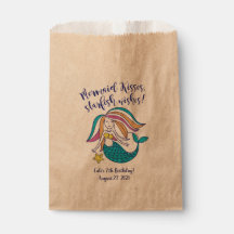 Mermaid Kisses Kraft Favoriser sac