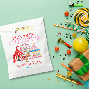 Sachets En Papier Mignonne Main Drake Carnival Circus Anniversaire