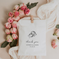 Mini-fer à cheval | Mariage noir et blanc